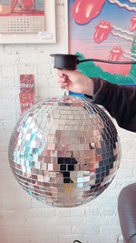 Vintage Motorized Disco Ball