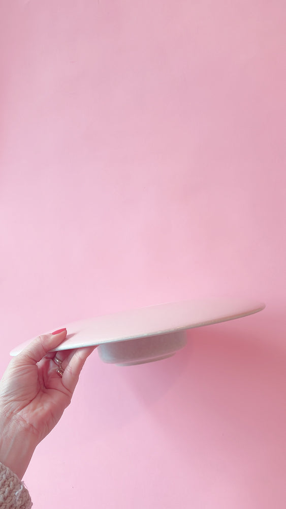 Vintage Mid Century Ceramic Saucer Dish