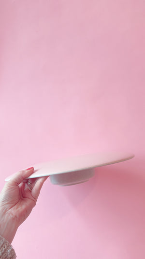 Vintage Mid Century Ceramic Saucer Dish