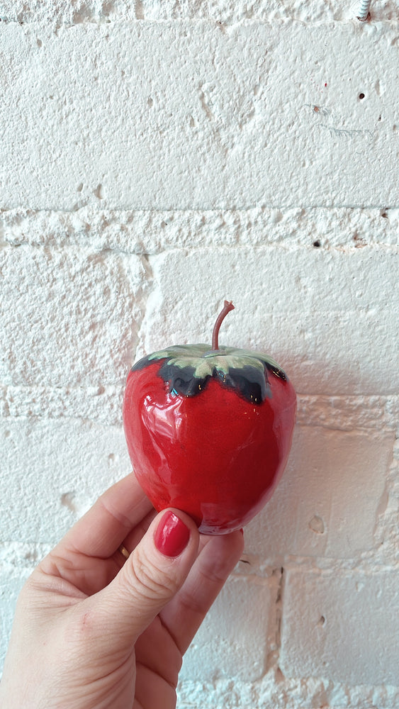 Vintage Ceramic Strawberries