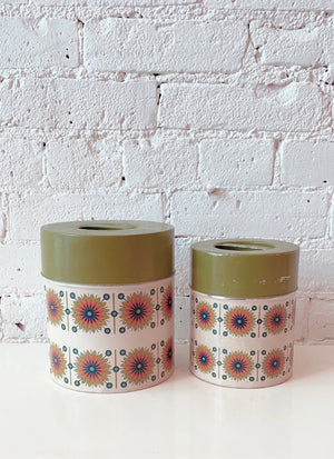 Vintage 70’s Nesting Canister Set