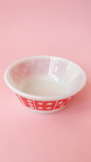 Vintage Fire King Milk Glass Bowl