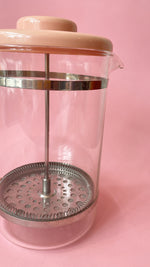 Vintage 80's Pink Bodum French Press