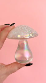 Vintage Glass Mushroom