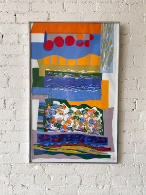 Sylvia Tait Silkscreen "Theme Arioso" (Artists Proof)