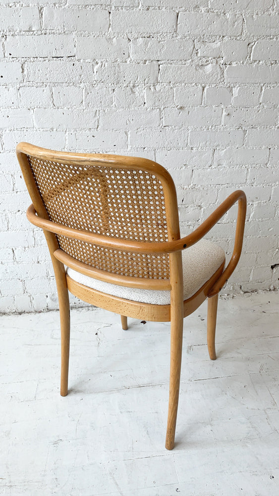 Vintage Joseph Hoffman Style Cane Chair