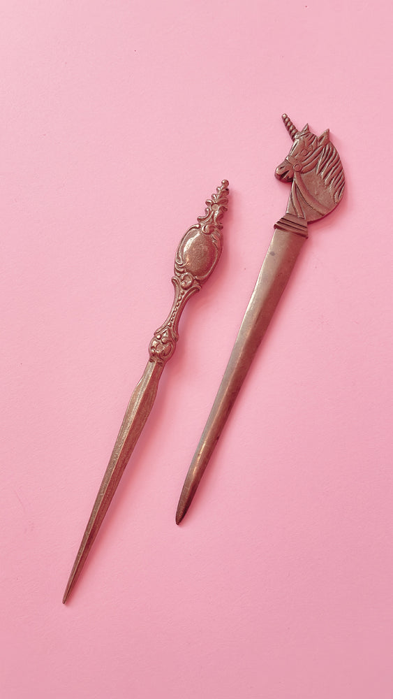 Vintage Brass Letter Opener