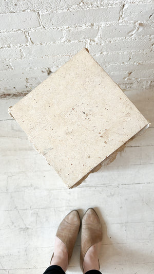 Vintage Tessellated Stone and Granite Plinth