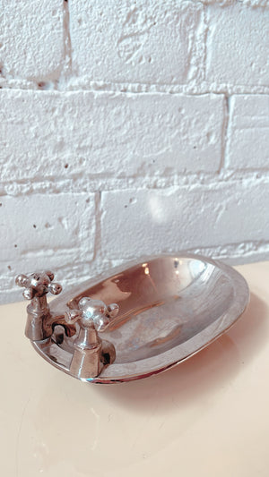 Vintage Chrome Bathtub