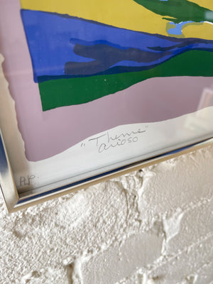 Sylvia Tait Silkscreen "Theme Arioso" (Artists Proof)