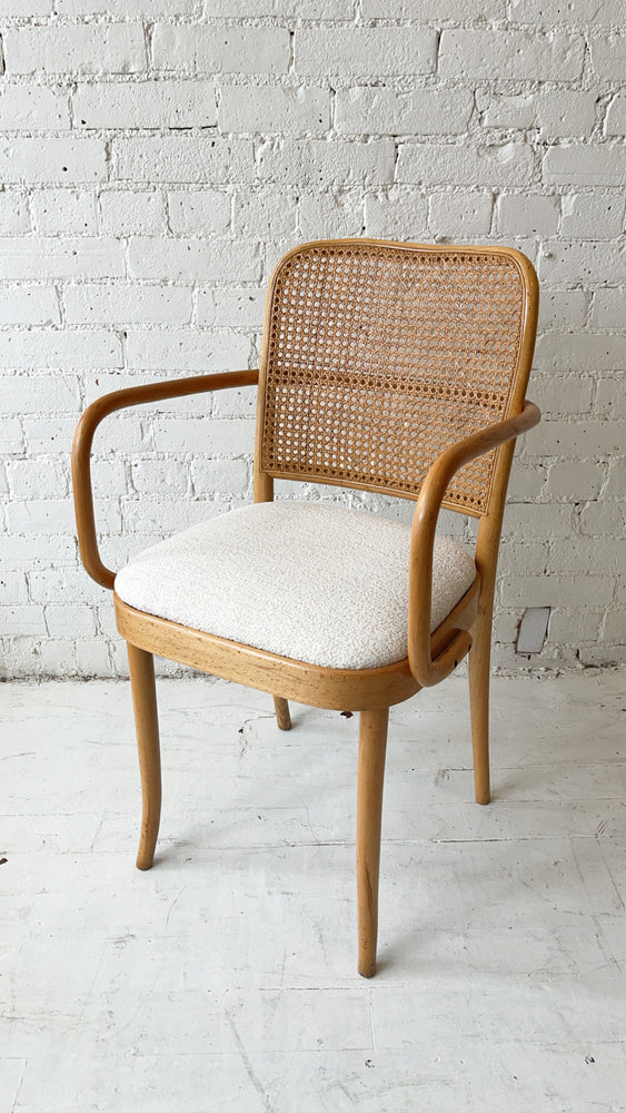 Vintage Joseph Hoffman Style Cane Chair