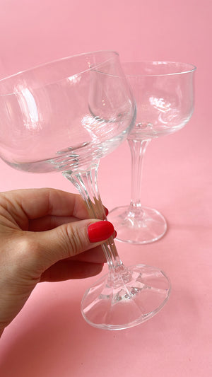 Vintage Crystal Coupes