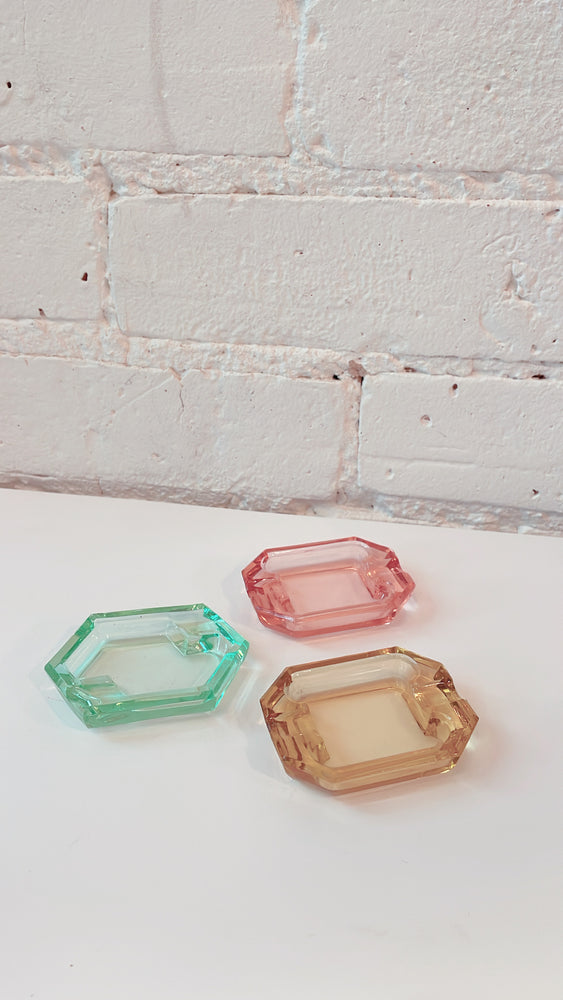 Vintage Glass Ashtray