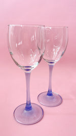 Vintage Luminarc Wine Glasses