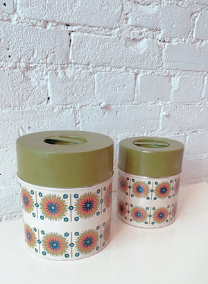 Vintage 70’s Nesting Canister Set