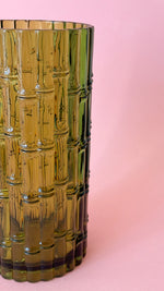 Vintage Plastic Bamboo Tumblers