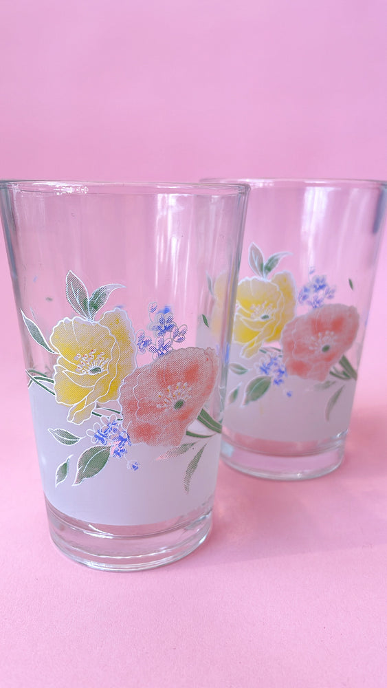 Vintage Juice Glasses