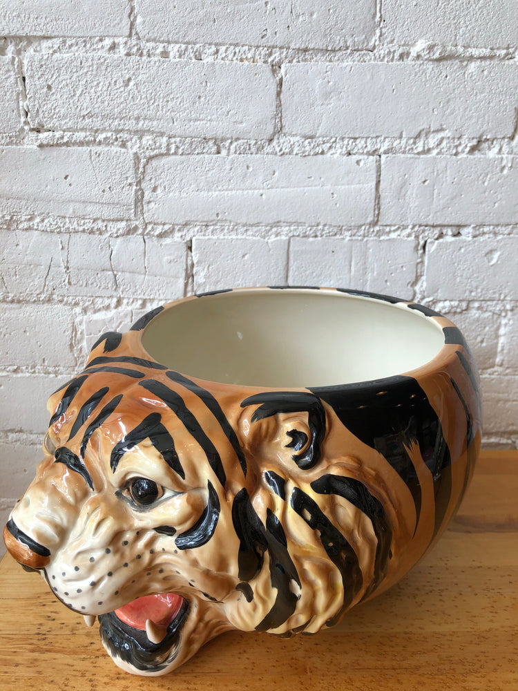 Fitz & Floyd 1986 Tiger Planter