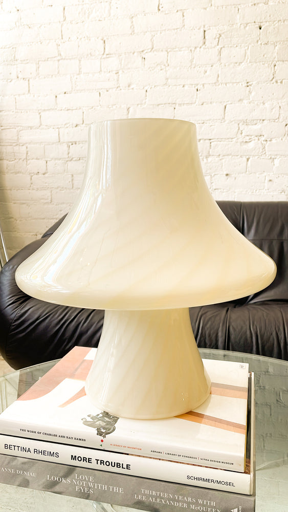 Vintage Large Murano Mushroom Lamp