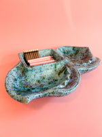 Vintage Splatter Ceramic Ashtray