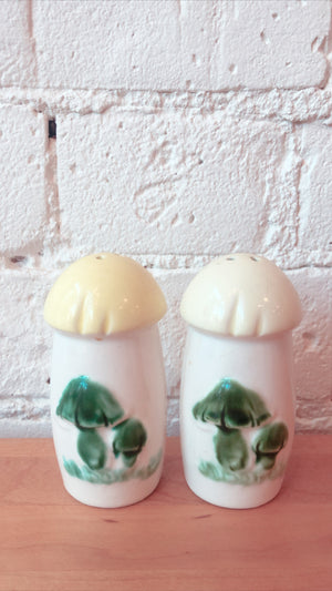 Mushroom Salt & Pepper Shakers