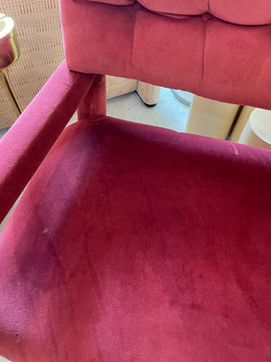 Vintage Milo Baughman Style Parsons Chair