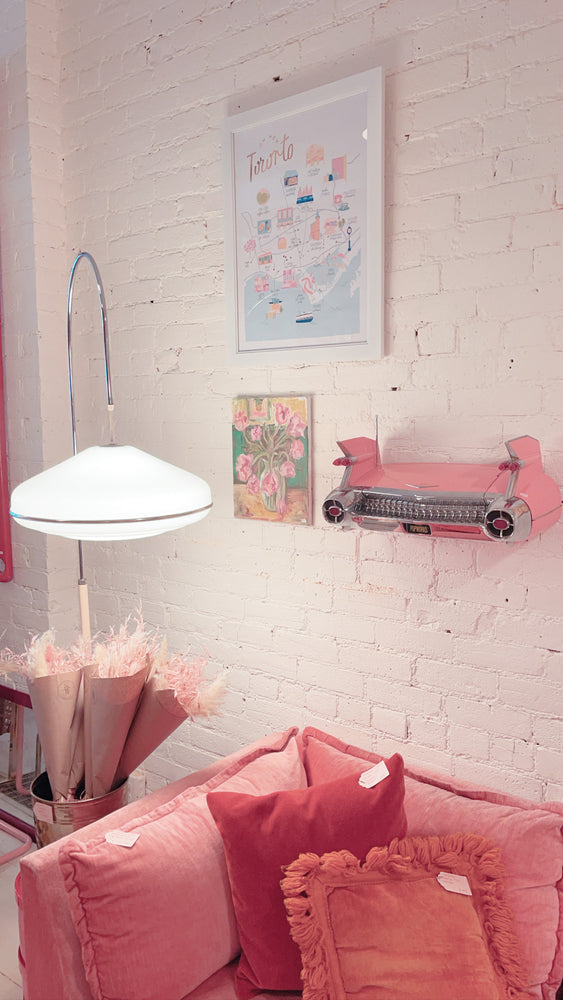 Vintage Space Age Floor Lamp