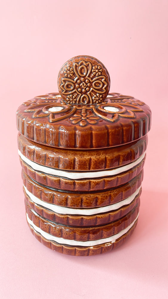 Vintage Ceramic Cookie Jar