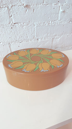 Vintage 70’s Tulip Container