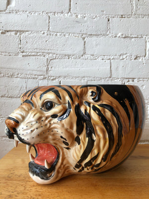 Fitz & Floyd 1986 Tiger Planter
