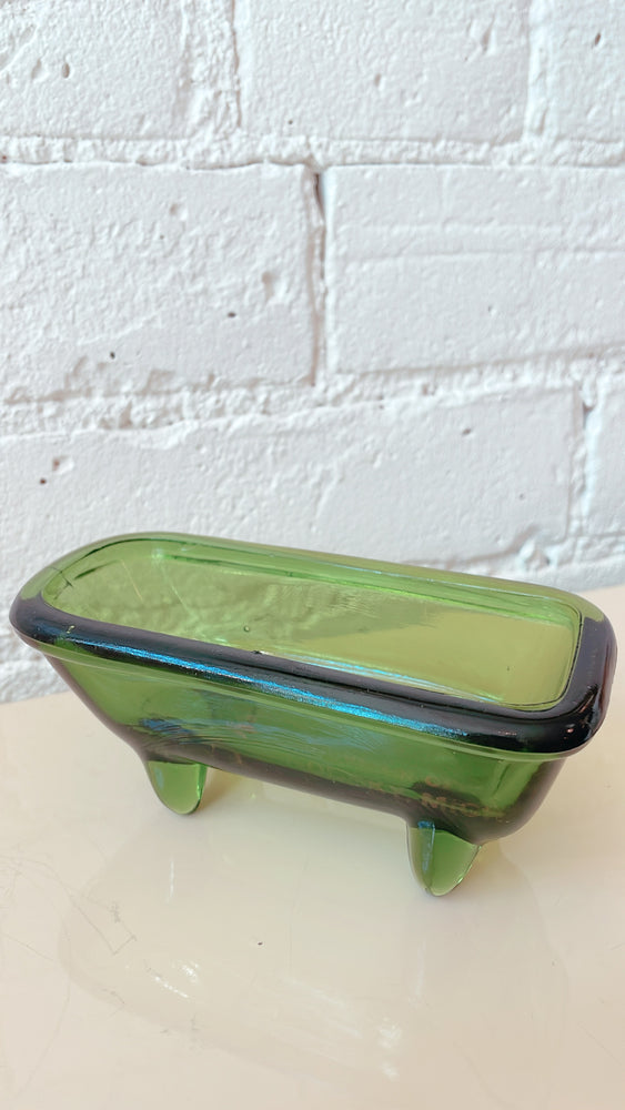 Vintage Glass Bathtub