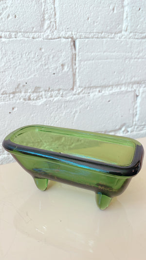 Vintage Glass Bathtub