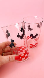 Vintage Terrier Glasses