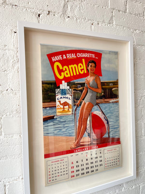 Vintage Camel Calendar Advertisement