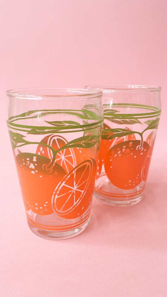 Vintage Juice Glasses