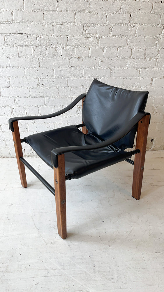 Vintage 1970's Arkana Safari Lounge Chair by Maurice Burke