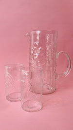 Vintage 1960's Littala Flora Pitcher & Glass Set by Oiva Toikka