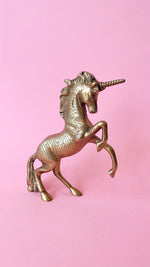 Vintage Brass Unicorn