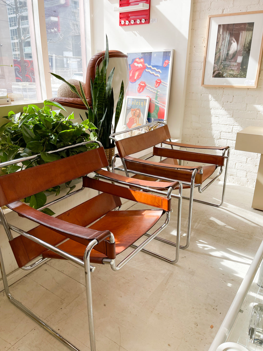 Vintage 1980's Wassily B3 Chair by Marcel Breuer