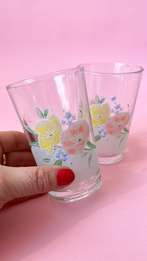 Vintage Juice Glasses