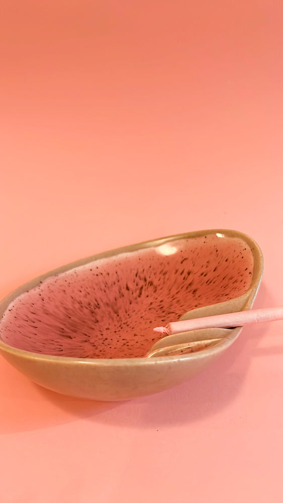 Vintage Pink Ashtray