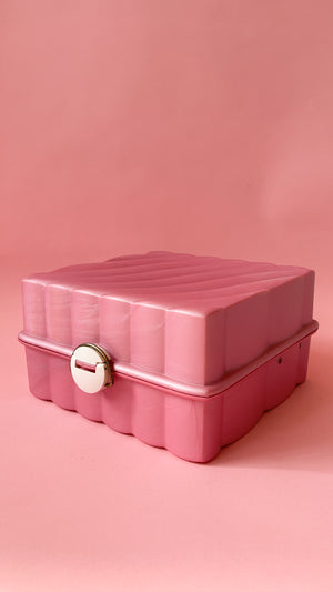 Vintage 80's Sassaby Make Up Case
