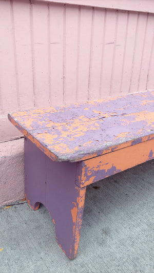 Antique Farmhouse Bench
