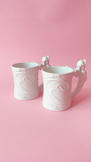 Vintage Fritz & Floyd Fairy Mugs