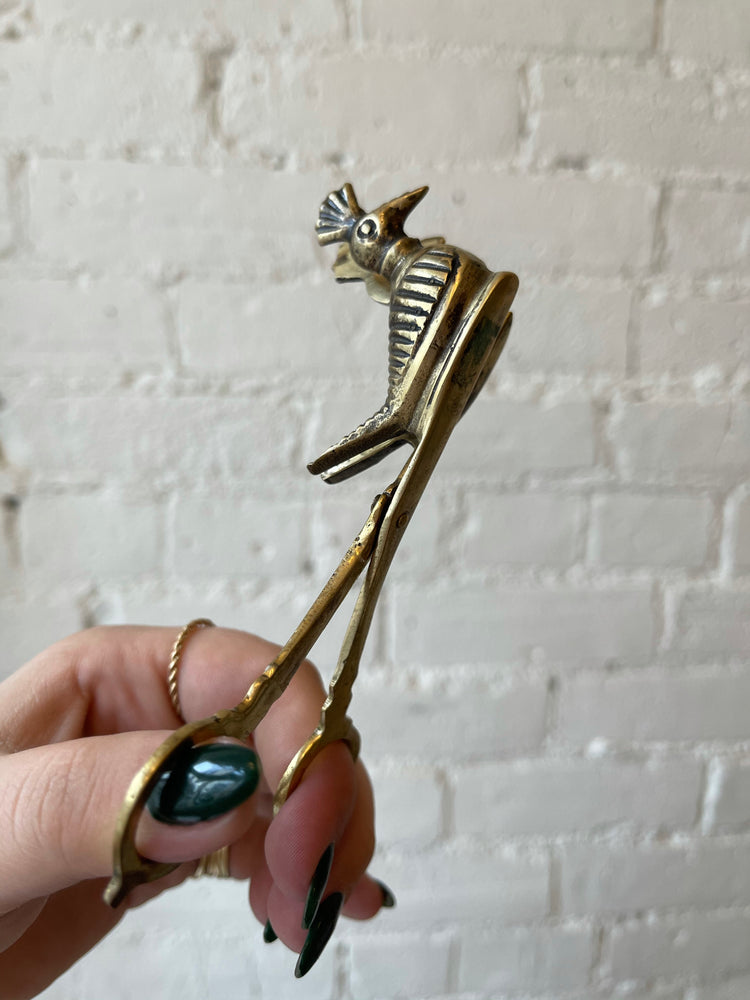 Brass Birdie Candle Wick Trimmers