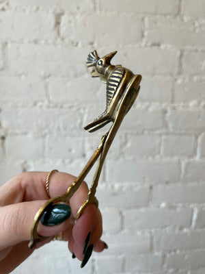 Brass Birdie Candle Wick Trimmers
