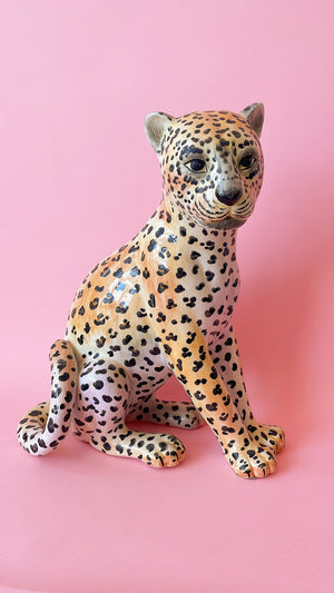 Vintage Ceramic Cheetah