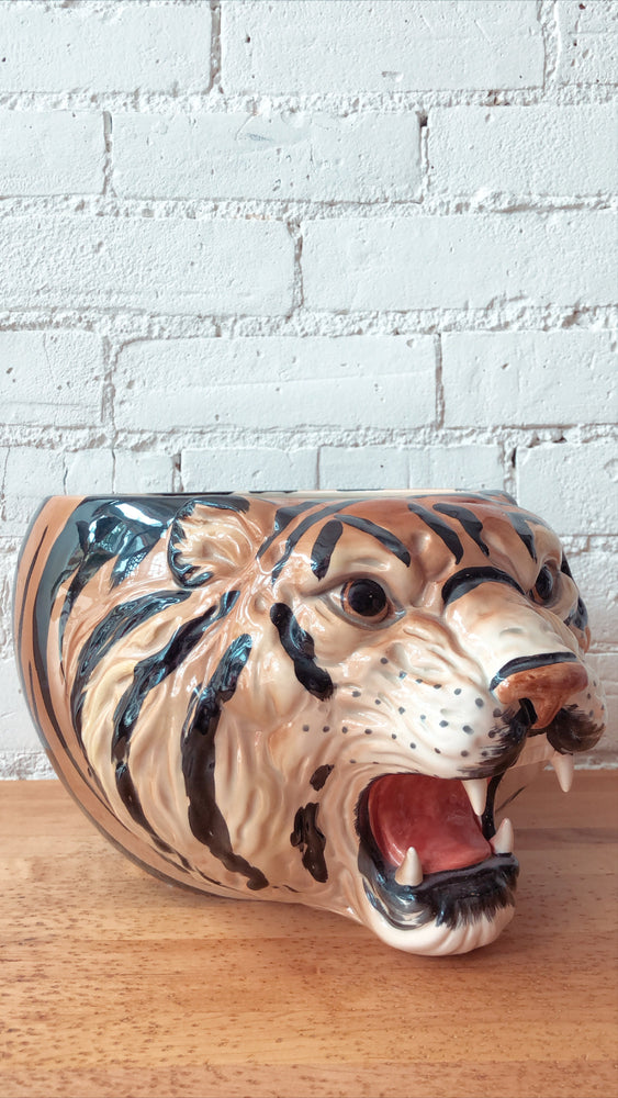 Fitz & Floyd 1986 Tiger Planter