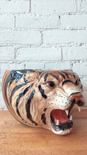 Fitz & Floyd 1986 Tiger Planter