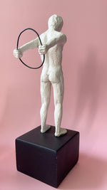 Vintage TMS Athlete with Ring Sculpture